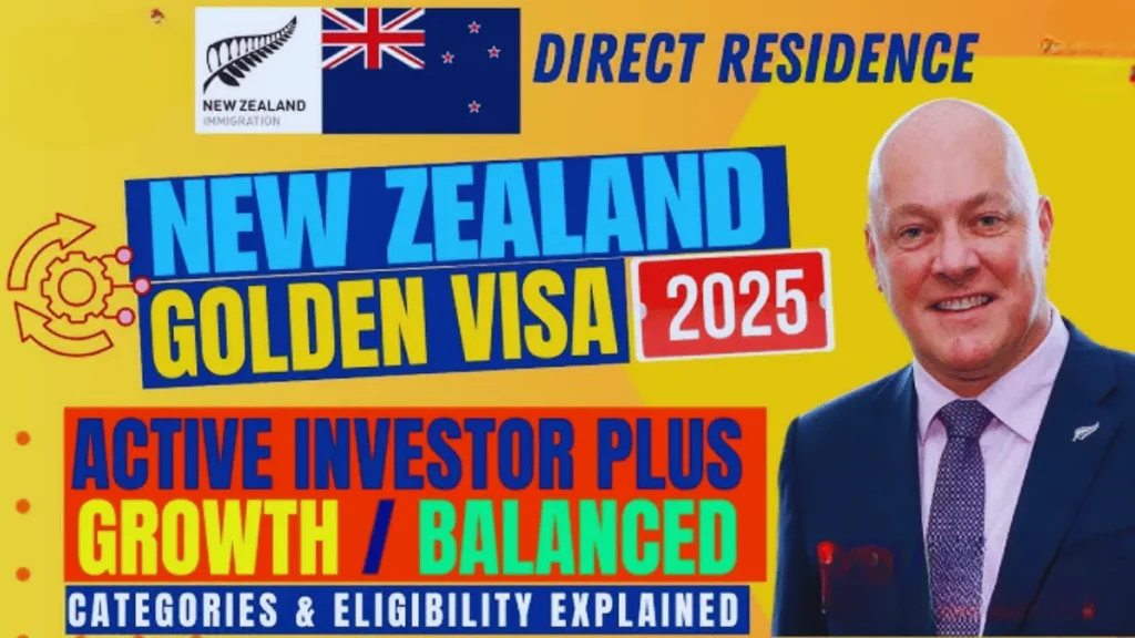 New Zealand Golden Visa Process May 2025: Types, Eligibility Criteria and Application Process