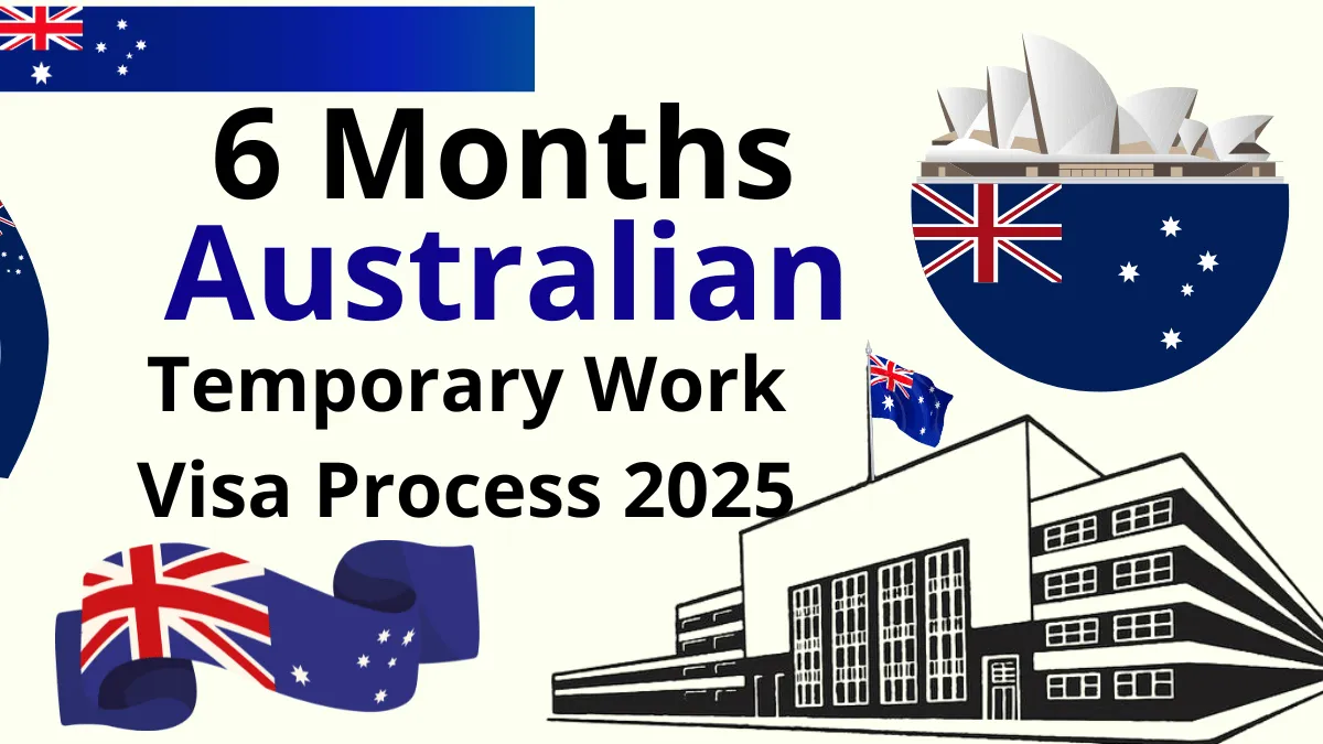 6 Months Australian Temporary Work Visa Process 2025: Types, Eligibility Criteria and Application Process