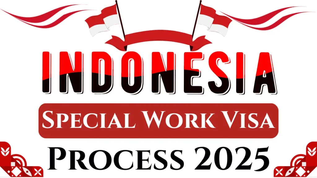 Indonesia Special Work Visa Process 2025: Types of Employments And Step by Step Application Process