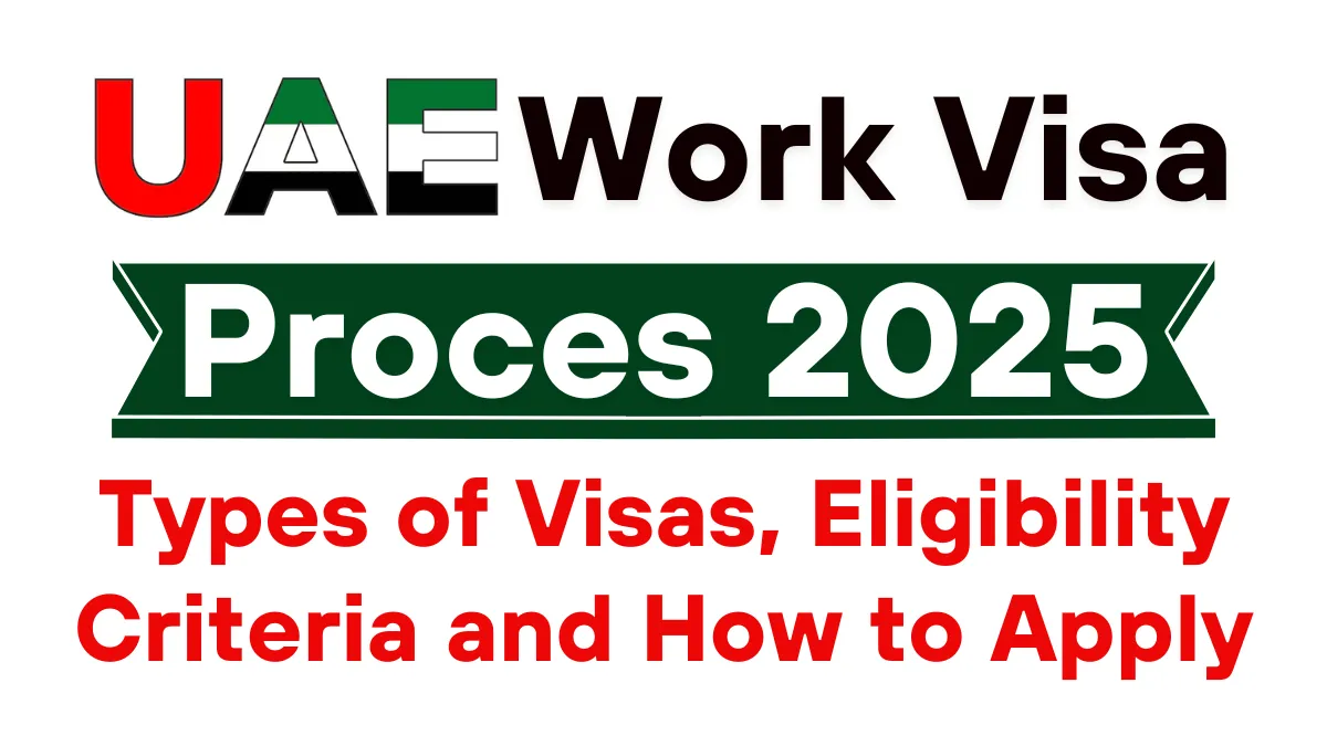 UAE Work Visa June 2025: Check Types of Visas, Eligibility Criteria and How to Apply