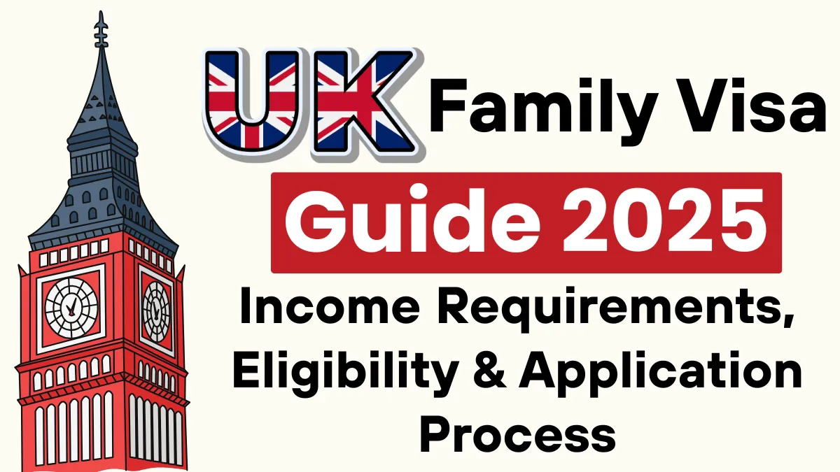 UK Family Visa Guide 2025: Income Requirements, Eligibility and Application Process
